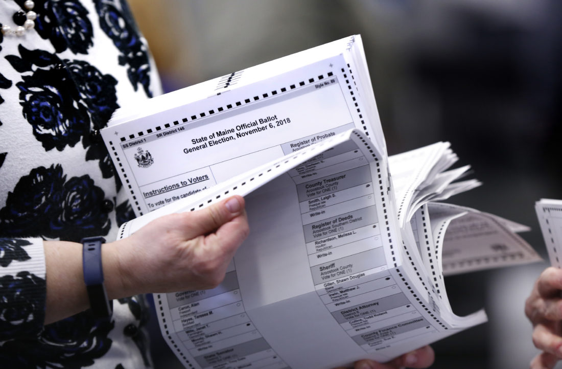 The new way of voting faces test in Maine district | News, Sports, Jobs ...